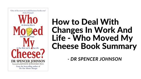 books like who moved my cheese and the importance of adaptability in modern society