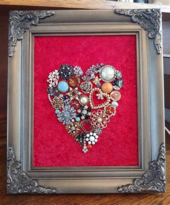 how to make framed jewelry art