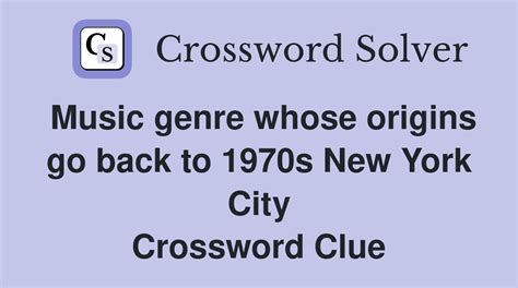 Music Genre whose origins go back to 1970s New York City: A Multi-perspective Analysis